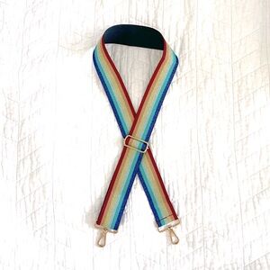 Pom Pom London Rainbow Glitter Strap